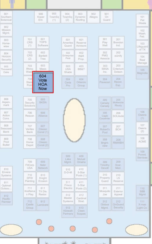 Booth/Floor Map