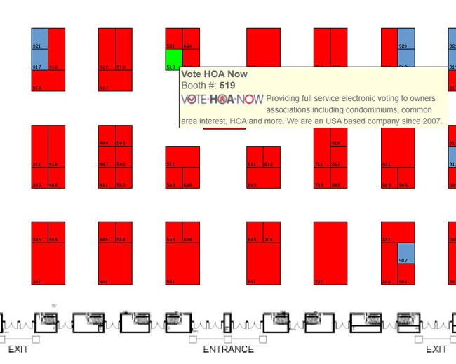 Booth/Floor Map